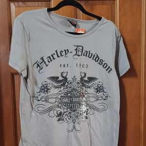 HD Gray Short Sleeve Tee